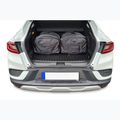 KJUST Renault Arkana Hybrid 2021+ set di borse portabagagli 4 pezzi nero. 13