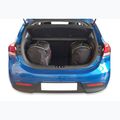 KJUST Kia Rio Hatchback 2017+ set di borse per il bagaglio 3 pezzi nero. 9