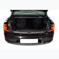 KJUST Volvo S90 PHEV set di borse portabagagli 2019+ 5 pezzi nero. 19