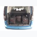 KJUST Volkswagen Caddy 2021+ 9 set di borse per il bagaglio nero. 19