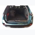 Set di borse portabagagli KJUST Peugeot 308 SW PHEV 2021+ 5 pezzi nero. 17