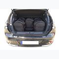 Set di borse portabagagli KJUST Peugeot 308 Hatchback PHEV 2021+ 4 pezzi nero. 15