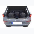 KJUST Cupra Leon Hatchback Set di borse da bagagliaio 2021+ 4 pezzi nero. 19