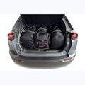 KJUST Mazda MX-30 2020+ Set di 4 borse per bagaglio nero. 14