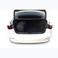 KJUST Audi A3 Limousine set di borse per bagagliaio 2020+ 3 pezzi nero 16