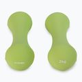 Set di manubri Spokey Bone 2 pezzi verde 926521 3