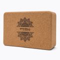 Cubo yoga Spokey Nidra in sughero marrone 926634 3