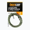 Leadcore con girella UnderCarp UC4 verde 2