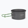 Set di pentole turistiche Rockland Travel Duo anodizzate grigio/verde 3