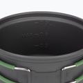 Set di pentole turistiche Rockland Travel Duo anodizzate grigio/verde 5