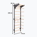 Sbarra ginnica RINAGYM Steel Kom 2 graphit 6