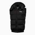 Pitbull West Coast Walpen Uomo con cappuccio senza maniche nero