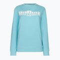 Felpa donna Pitbull West Coast Crewneck F.Terry 'Boxing' turchese
