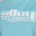 Felpa donna Pitbull West Coast Crewneck F.Terry 'Boxing' turchese 3