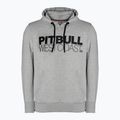 Felpa da uomo Pitbull West Coast con cappuccio in French Terry TNT grigio/melange
