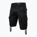 Pantaloncini Pitbull Cargo Carver da uomo, nero