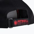 Cappellino Pitbull West Coast uomo Snapback Seascape stampa nero/rosso 3