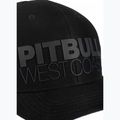 Cappello da baseball Pitbull Snapback Seascape stampato nero/rosso 4