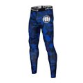Leggings Pitbull West Coast da uomo Compr Pants Dillard blu mimetico