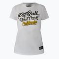 Maglietta Surf Dog Pitbull West Coast donna bianco