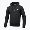 Felpa uomo Pitbull West Coast con cappuccio piccolo Logo 21 antracite melange