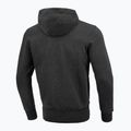 Felpa uomo Pitbull West Coast con cappuccio piccolo Logo 21 antracite melange 2