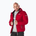 Pitbull West Coast Uomo Giacca invernale imbottita con cappuccio Seacoast rosso