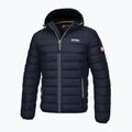 Pitbull West Coast Uomo Giacca invernale imbottita con cappuccio Seacoast blu scuro 5