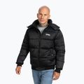 Pitbull West Coast Uomo Giacca invernale imbottita con cappuccio Walpen nero