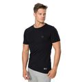 Maglietta Pitbull West Coast uomo Slim Fit Lycra Small Logo nero