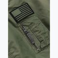 Giacca uomo Pitbull Sherpa Hooded Bomber olive 9
