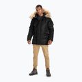 Pitbull West Coast giacca invernale da uomo Alder Fur Parka nero 2