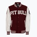 Pitbull West Coast giacca varsity da uomo Melton Wilson bianco