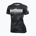 Pitbull West Coast donna Rash T-S All nero camo rashguard