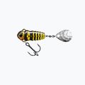 SpinMad Crazy Bug Tail esca da spinning nera e gialla 2401
