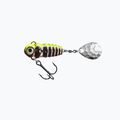 SpinMad Crazy Bug Tail esca da spinning nera e gialla 2402