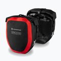 Borse per bicicletta Extrawheel Wayfarer 2 x 25 l nero/rosso