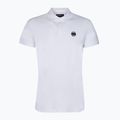 Polo Pitbull West Coast Uomo Slim Logo bianco