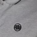 Polo Pitbull West Coast Uomo Slim Stripes grigio/melange 3