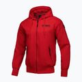 Uomo Pitbull West Coast Athletic Giacca di nylon con cappuccio rosso 6