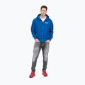 Uomo Pitbull West Coast Athletic Giacca di nylon con cappuccio blu royal 2