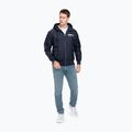 Pitbull West Coast Athletic Uomo Giacca di nylon con cappuccio blu scuro 2