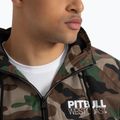 Giacca Pitbull West Coast Athletic con cappuccio in nylon woodland camo da uomo 2