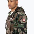 Giacca Pitbull West Coast Athletic con cappuccio in nylon woodland camo da uomo 3