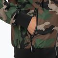 Giacca Pitbull West Coast Athletic con cappuccio in nylon woodland camo da uomo 4