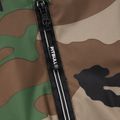 Giacca Pitbull West Coast Athletic con cappuccio in nylon woodland camo da uomo 10