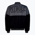 Pitbull West Coast giacca da baseball imbottita da uomo Caseman nero/grigio 2