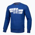 Felpa uomo Pitbull West Coast Crewneck Classic Logo blu royal
