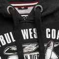 Pitbull West Coast Felpa con cappuccio Oldschool Razor da uomo in antracite melange 4