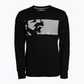 Felpa uomo Pitbull West Coast Crewneck Raster Dog nero